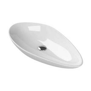 CeraStyle - Top Counter pultra ültethető porcelán mosdó - OLIVE - 75 x 38 cm kép