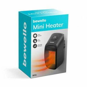 Bewello BW2102 Mini Heater Black kép