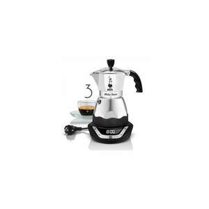 Bialetti Moka Easy Timer 3TZ Kotyogós Kávéfőző - Ezüst/Fekete (Javított) kép