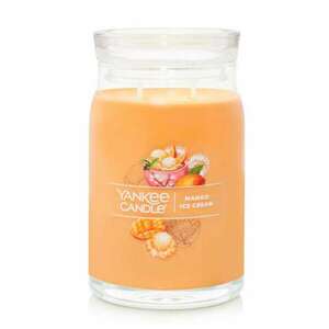 Yankee Candle Signature Mango Ice Cream Illatgyertya 567g (1632326E) kép