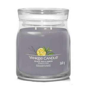 Yankee Candle Signature Black Tea & Lemon Illatgyertya 368g (1630012E) kép