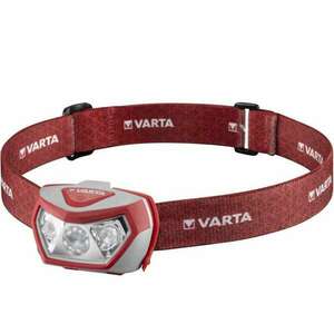 Varta Outdoor Sports H20 Pro Szürke, Vörös Fejpántos zseblámpa LED (17650101421) kép