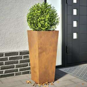 vidaXL 2 db corten acél kerti növénytartó 35 x 35 x 75 cm kép