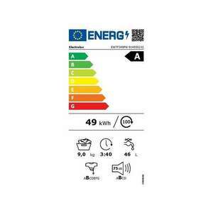 Electrolux EW7F349PW UniversalDose elöltöltős mosógép kép