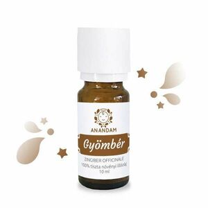 Anandam Bevizsgált NATUR illóolaj 10 ml - Gyömbér - Zingiber officinale root kép