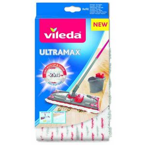 Vileda ultramax lapos Felmosó 2in1 Utántöltő - fehér-piros kép