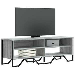 vidaXL szürke sonoma színű szerelt fa TV-szekrény 122 x 34 x 41 cm kép