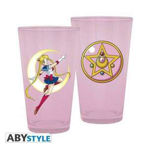 Sailor Moon nagyméretű üvegpohár, 400 ml kép