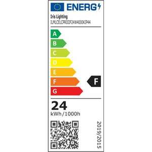 Iris Lighting ML-CELCPROOF 24W/4000K/2200lm IP44 fehér LED mennyezeti lámpa kép