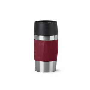 Emsa Travel Mug Compact 300ml Termo bögre - Bordó kép