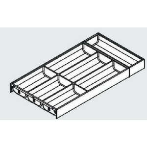 BLUM ZC7S600BS3 Ambia-line fiók az evőeszközökhöz LBX/MVX, NL=600/300 . fehér/Or kép