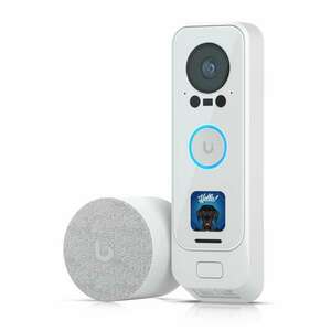 Ubiquiti UVC-G4-DoorBell Pro PoE Okos Videó Kaputelefon Szett - Fehér kép