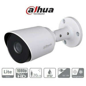 Dahua HAC-HFW1200T kültéri, 2MP, 2, 8mm, IR20m, 4in1 HD analóg csőkamera kép