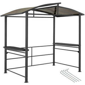 TecTake Asado grillpavilon 240x150x234cm , acél kép