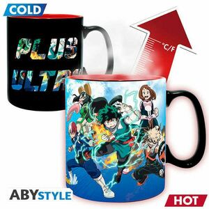 MY HERO ACADEMIA - Hore változó bögre - 460 ml - Héros kép