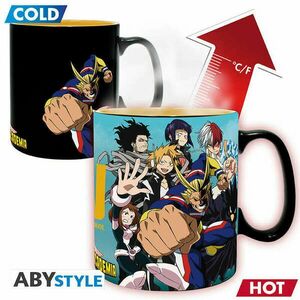 MY HERO ACADEMIA - Hore változó bögre - 460 ml - Csoport kép