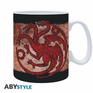 GAME OF THRONES - bögre - 460 ml - Targaryen kép