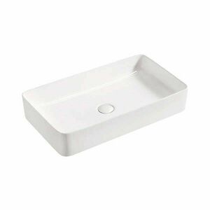 EROS - Top Counter pultra ültethető porcelán mosdó - SLIM 2 - 61 x 35 x 11 cm kép