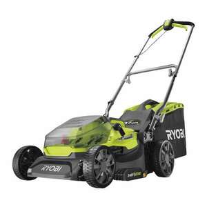 Ryobi RY18LM37A-240 18V Akkumulátoros Fűnyíró + 2x 4Ah Akku + Töltő, Zöld-Fekete kép