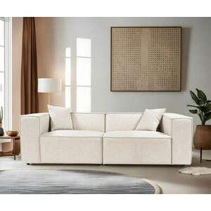 Lora 2 Seater - Light Brown 2 Személyes kanapé 220x108x65 Világos barna kép