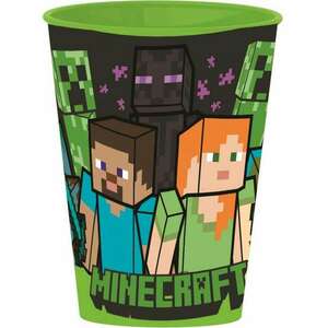 Minecraft pohár, műanyag 260 ml kép