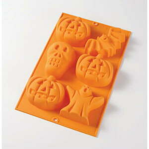 Halloween Mould narancssárga szilikon sütőforma - Lékué kép