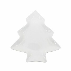 Altom Xmas tree Porcelán tálka, 19, 5 x 16, 5 x 2 cm, fehér kép