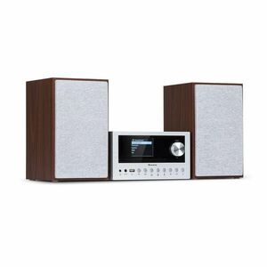 Auna Connect System Sztereó, max. 40 W, Internet/DAB+/FM rádió, CD lejátszó kép