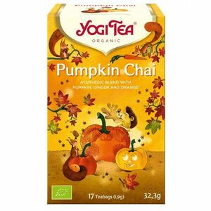 YOGI "pumpkin chai" bio teakeverék kép