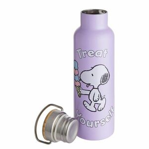 PEANUTS termosz, lila 'Treat yourself' 650ml kép