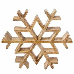 SNOWFLAKE mangófa dekoráció, 25 cm kép