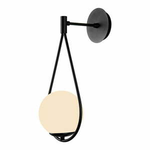 Fekete fali lámpa ø 15 cm Arch – Squid Lighting kép