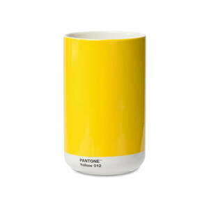 Sárga kerámia váza Yellow 012 – Pantone kép