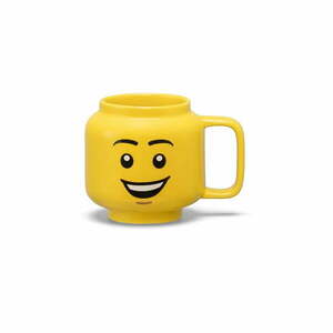 Sárga kerámia gyerek bögre 255 ml Head – LEGO® kép