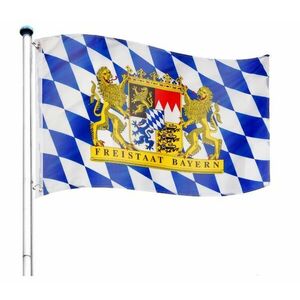 FLAGMASTER® Zászló rúddal Bajor BAY 650 cm kép