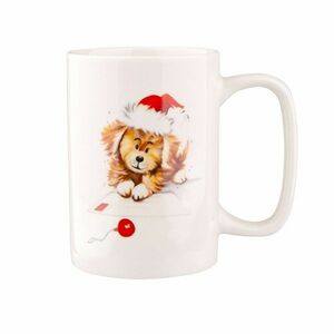 Altom Xmas Dog D porcelán bögre , 300 ml kép