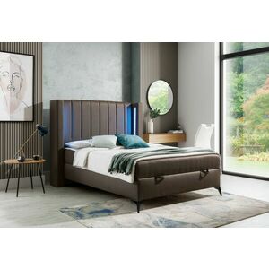 FABIA kárpitozott boxspring ágy, 140x200, soft 72 kép