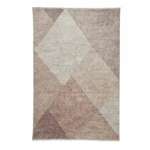 Világosbarna mosható pamutkeverék szőnyeg 152x230 cm Whisper – Think Rugs kép