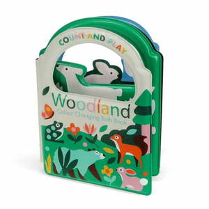 Interaktív játék Colour changing bath book Woodland – Rex London kép