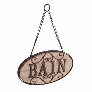 Fa-fém falitábla 33x26 cm Bain – Antic Line kép