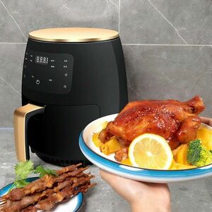 Extra nagy kapacitású Air Fryer, olaj nélküli fritőz, Digitális kijelzővel - 4, 5 l kép