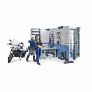 Bruder 62732 BWorld Rendőrállomás motorral, 1: 16 kép