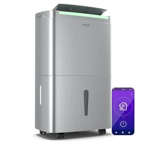 Klarstein DryFy Connect 40 párátlanító, 40 l / nap, 30-45 m², app vezérlés, mobil, víztartály, víztartály kép