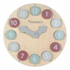 Fa formabeillesztős puzzle Clock – Kindsgut kép