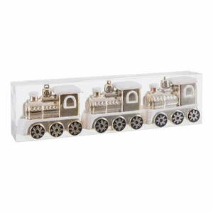 Karácsonyfadísz készlet 3 db-os 6 cm Train – Casa Selección kép