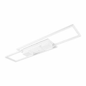 Fehér LED mennyezeti lámpa távirányítóval-dimmelhető 28x100 cm Albany – Trio kép