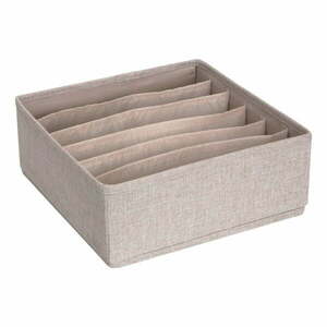 Drawer bézs rekeszes fiókrendszerező, 29 x 11 cm - Bigso Box of Sweden kép