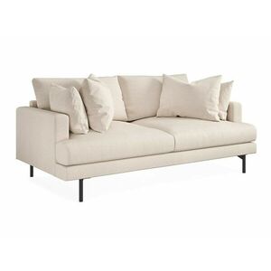 Kanapé Seattle T100, Beige, 87x203x103cm, Lábak: Fém kép