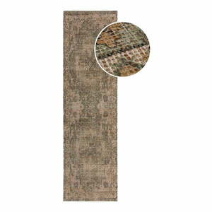 Khaki kézi szövésű jutakeverék futószőnyeg 60x230 cm Selena Jute Traditional – Flair Rugs kép