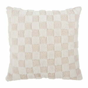 Mikroplüss díszpárna 45x45 cm Checker – PT LIVING kép